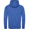 Sportig Hoodie Polyester Unisex - Royal Blue