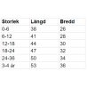 Skotskrutig Pyjamas Barn - Storlekstabell