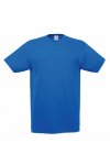 Royal Blue V-Ringad herr t-shirt