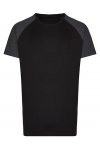 Black Heather lång t-shirt med egen design