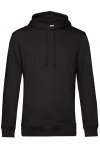 Svart Modern hood herr med eget tryck