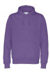 Purple Ekologisk Fairtrade Hoodie Med Eget tryck