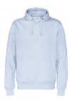 Sky Blue Ekologisk Fairtrade Hoodie Med Eget tryck