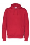 Red Ekologisk Fairtrade Hoodie Med Eget tryck