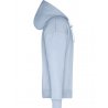 Herr-hoodie med eget tryck