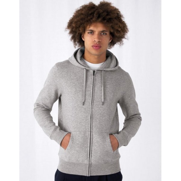 Zip-Hoodie Extra Mjuk Herr