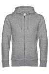 Zip-Hoodie Extra Mjuk Herr - Heather Grey