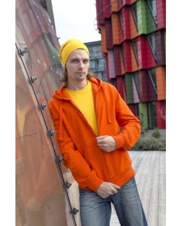 Eko Zip-Hoodie Herr Fairtrade (upp till 5XL)