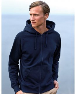 Ekologisk Fairtrade Zip-Hoodie (4XL- 5XL)