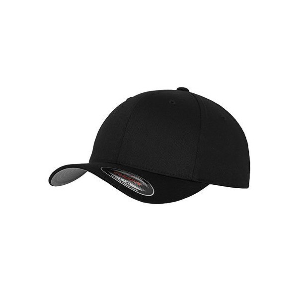 Svart Flexfitkeps 6277 med brodyr - 25,50,75,100-pack Svart Flexfitkeps 6277 med brodyr - 25,50,75,100-pack