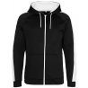 sportig zip-hoodie polyester