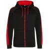 sportig zip-hoodie polyester