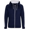 sportig zip-hoodie polyester