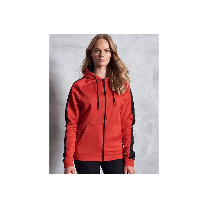 sportig zip-hoodie polyester