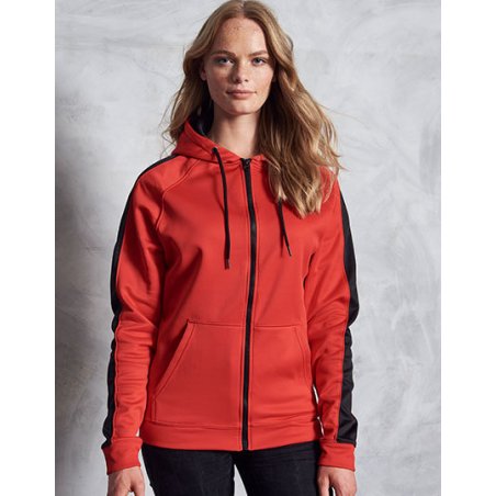 Sportig Zip-Hoodie Polyester Unisex (upp till 3XL)