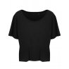 Eco Viscose Top - Jet Black
