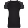 T-shirt med kontrastfärgad ärm
