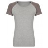 T-shirt med kontrastfärgad ärm