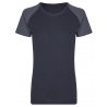 T-shirt med kontrastfärgad ärm