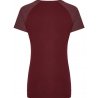 T-shirt med kontrastfärgad ärm