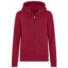 Zip-Hoodie Barn - Bordeaux