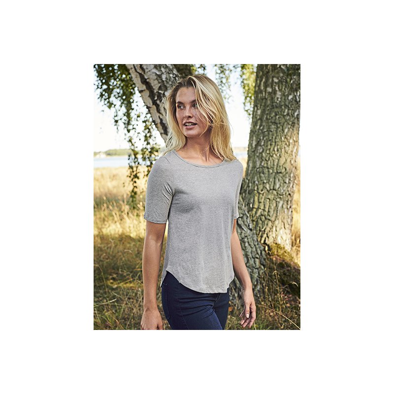 Ekologisk T-shirt Halvlång Ärm med eget tryck