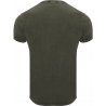 Denimlook T-shirt - Dark Green Brown Denimlook T-shirt - Dark Green Brown