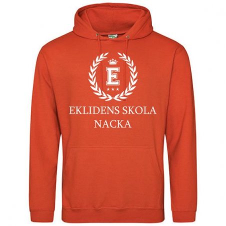 Skoltröja Ekliden Hoodie Orange
