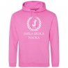 Skoltröja Järla Hoodie Rosa