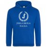 Skoltröja Järla Hoodie Kungsblå