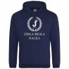 Skoltröja Järla Hoodie Marinblå