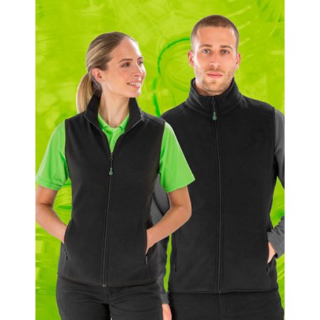 Fleeceväst Återvunnen Polyester med egen brodyr (upp till 3XL)