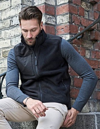 Mountain Fleeceväst med eget tryck (upp till 3XL)