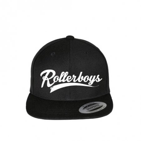 Rollerboys Merch Svart Snapback 3D