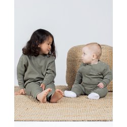 Sweatshirt Barn Återvunnen Bomull/Polyester