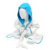 White/Acqua Blue