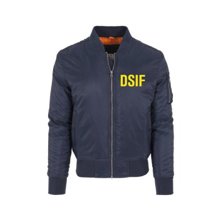 DSIF: Marinblå bomberjacka