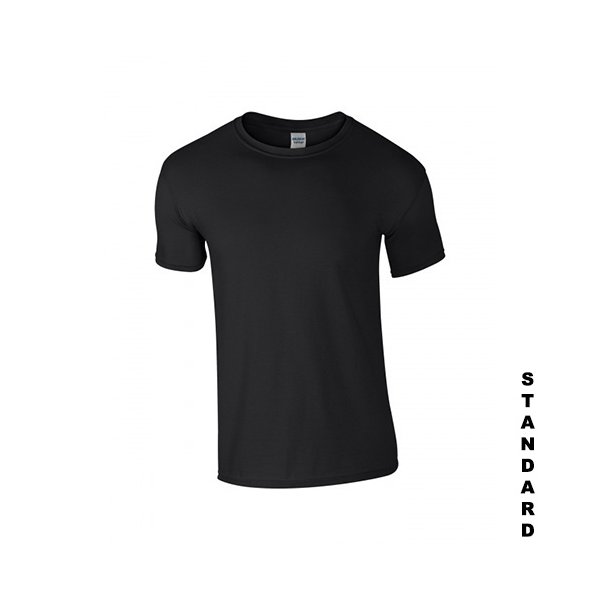 Svart t-shirt med eget tryck