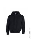 Svart hoodie med eget tryck
