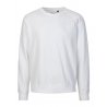Eko Fairtrade Unisex Sweatshirt - White Eko Fairtrade Unisex Sweatshirt - White