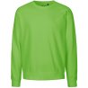 Eko Fairtrade Unisex Sweatshirt - Lime Eko Fairtrade Unisex Sweatshirt - Lime