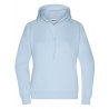 Hoodie Ekologisk Bomull - Light Blue