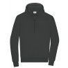 Hoodie Ekologisk Bomull - Graphite