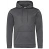 Sportig Hoodie Polyester Unisex - Steel Grey