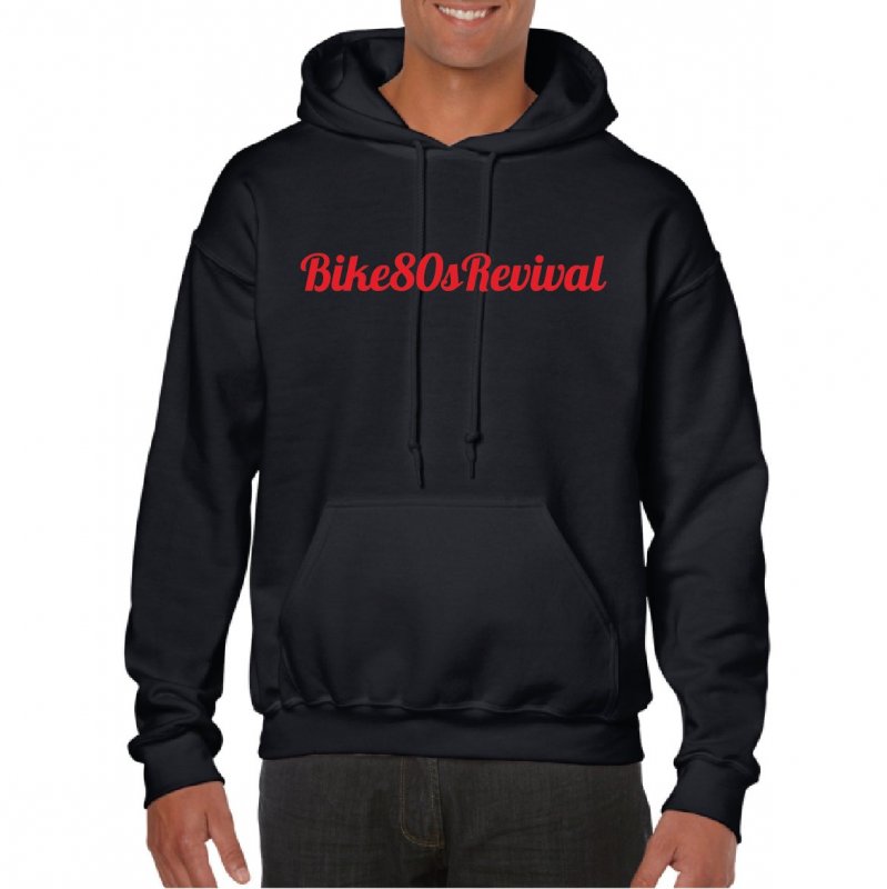 Bike80sRevival Hoodie med eget tryck