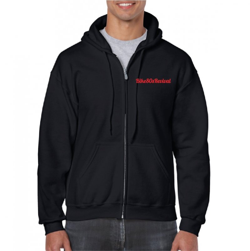 Bike80sRevival Zip-hoodie Fram