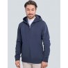 Premium Zip-Hoodie Herr med eget tryck (upp till 3XL)