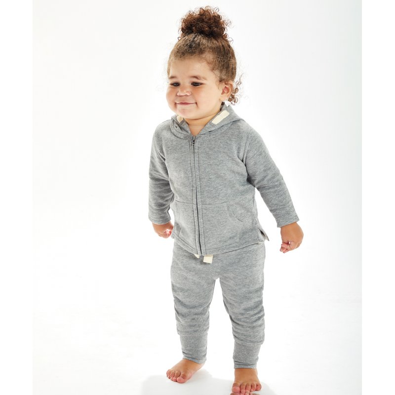 Zip-Hoodie Baby med eget tryck Zip-Hoodie Baby med eget tryck