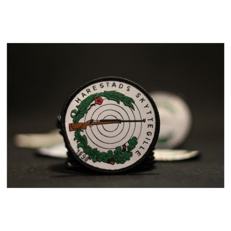 Harestads skytteförening tygmärke