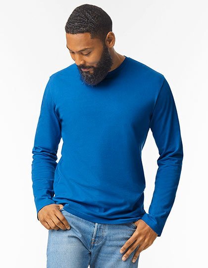 Softstyle Adult Long Sleeve T-Shirt med eget tryck – Gildan